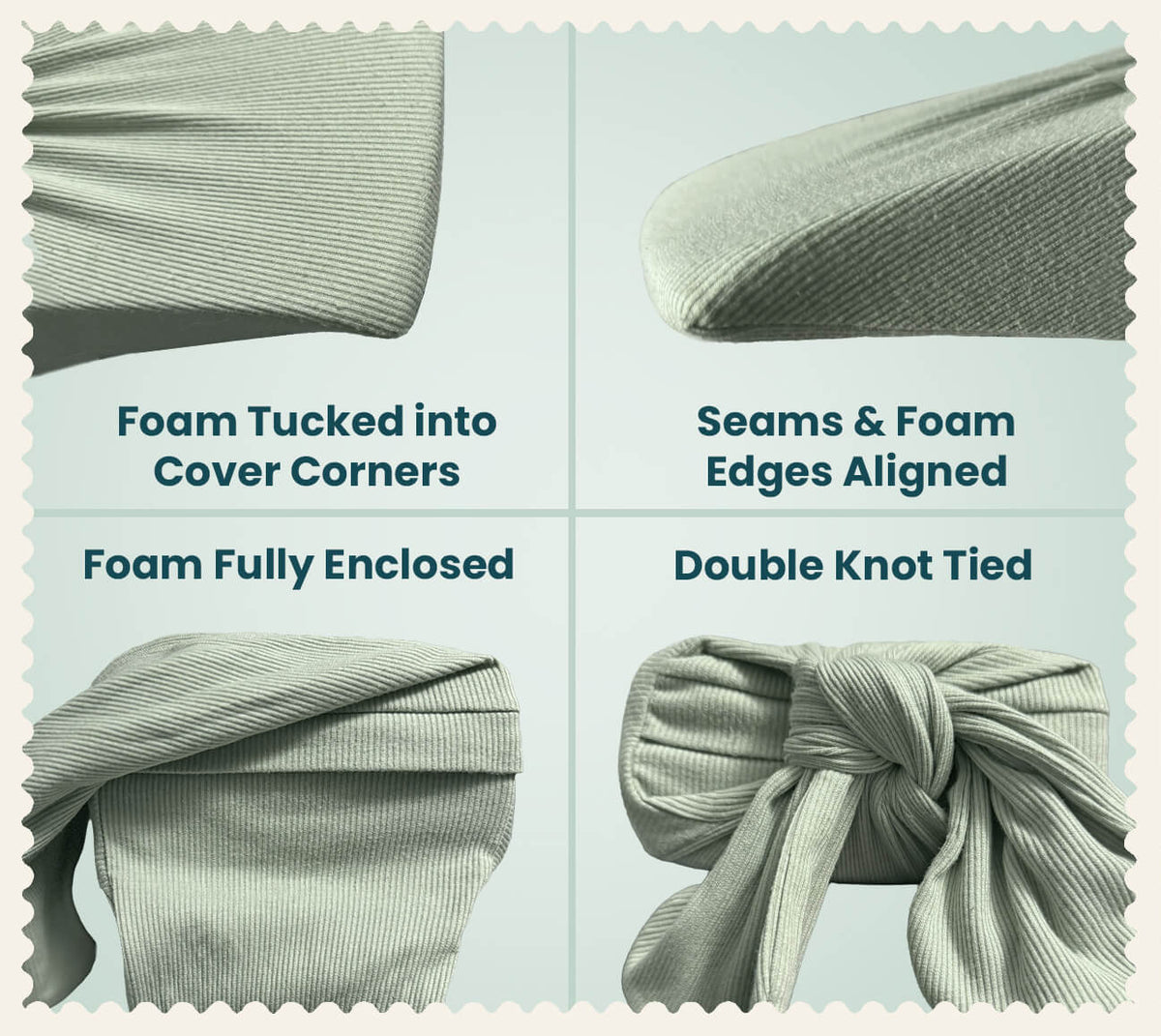 Step by step guide to putting on The Wedge cover